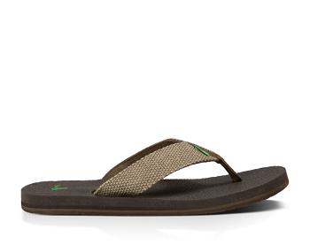 Sanuk Yogi 4 Flip Flip Flop Herr Bruna | Sverige 338DFM